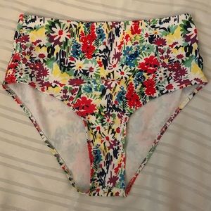 High-Waisted Swim Bottoms